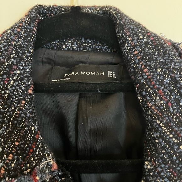 ZARA Tweed Jacket - Multicolor - Picture 4 of 6